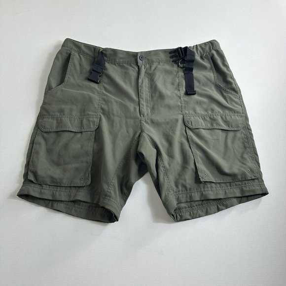 Boy Scout of America Cargo Shorts Men Size XL Green Utility‎ Outdoors Tactical - Picture 1 of 5